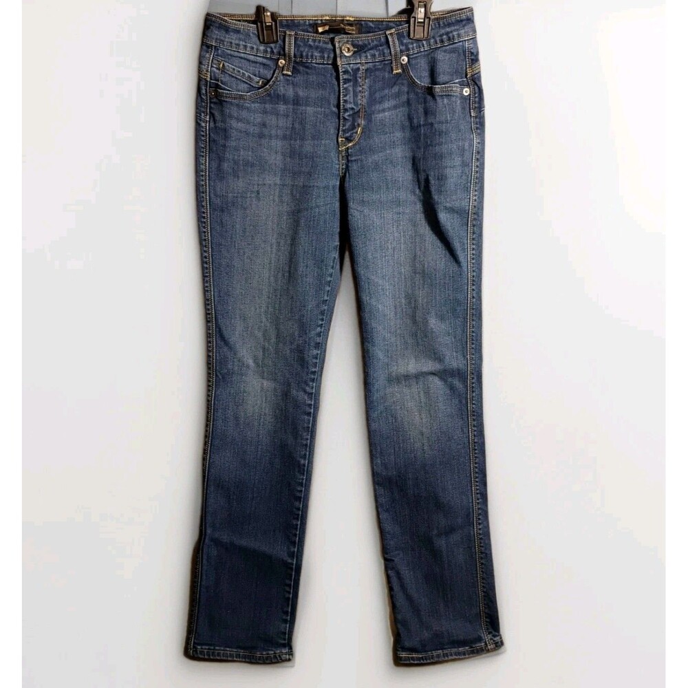 Levi's Women Blue Stretch‎ Flatters & Flaunts Skinny Fit Jeans 10M